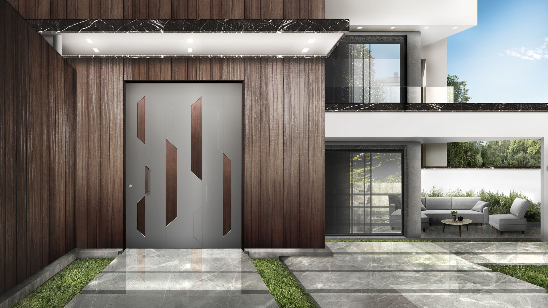 Centro Infissi Sica. Sicurezza. Design. Funzionalità. La porta blindata perfetta.