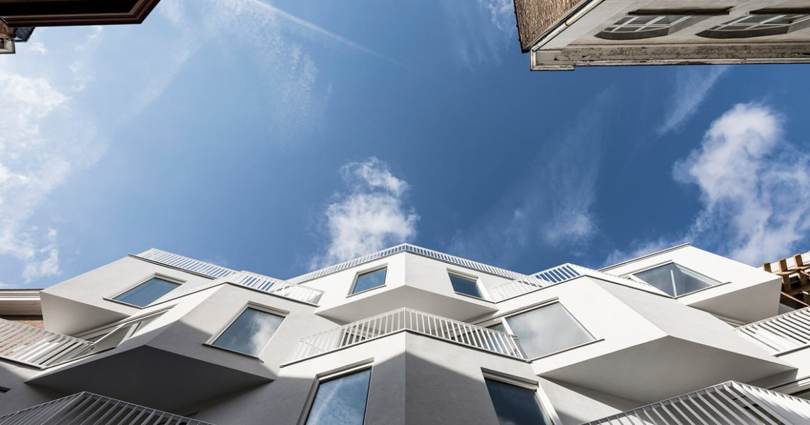 Le finestre definiscono l’estetica dell’edificio