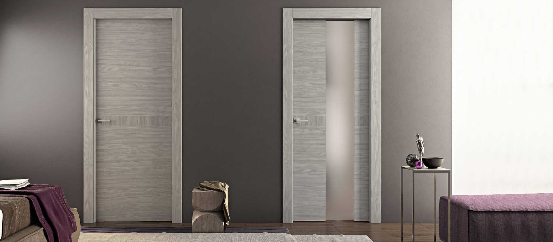 Centro Infissi Sica. Porte in laminato. Come il legno. Più del legno